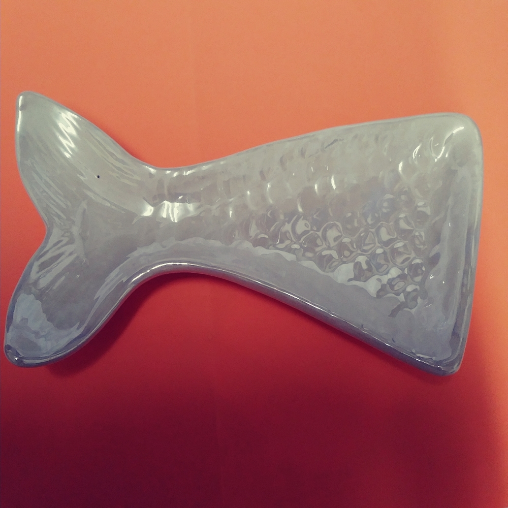 White Mermaid Trinket Tray For Your little Mermaid - Picture 9 of 10